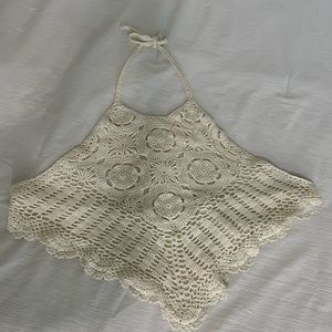 Crotchet top size Small
